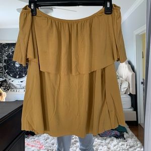 Off the shoulder blouse